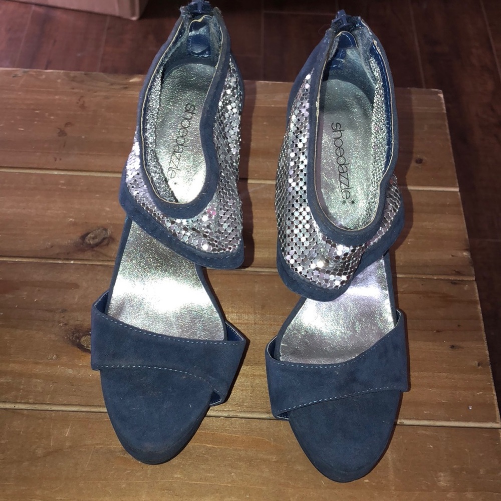 Heels/ Silver Metal Details